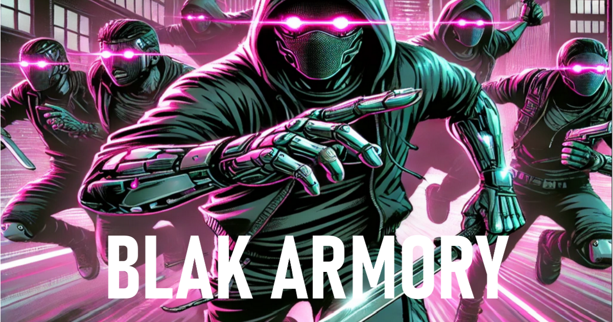 Blak Armory - Cyberpunk NFTs - Farcaster Mini Apps